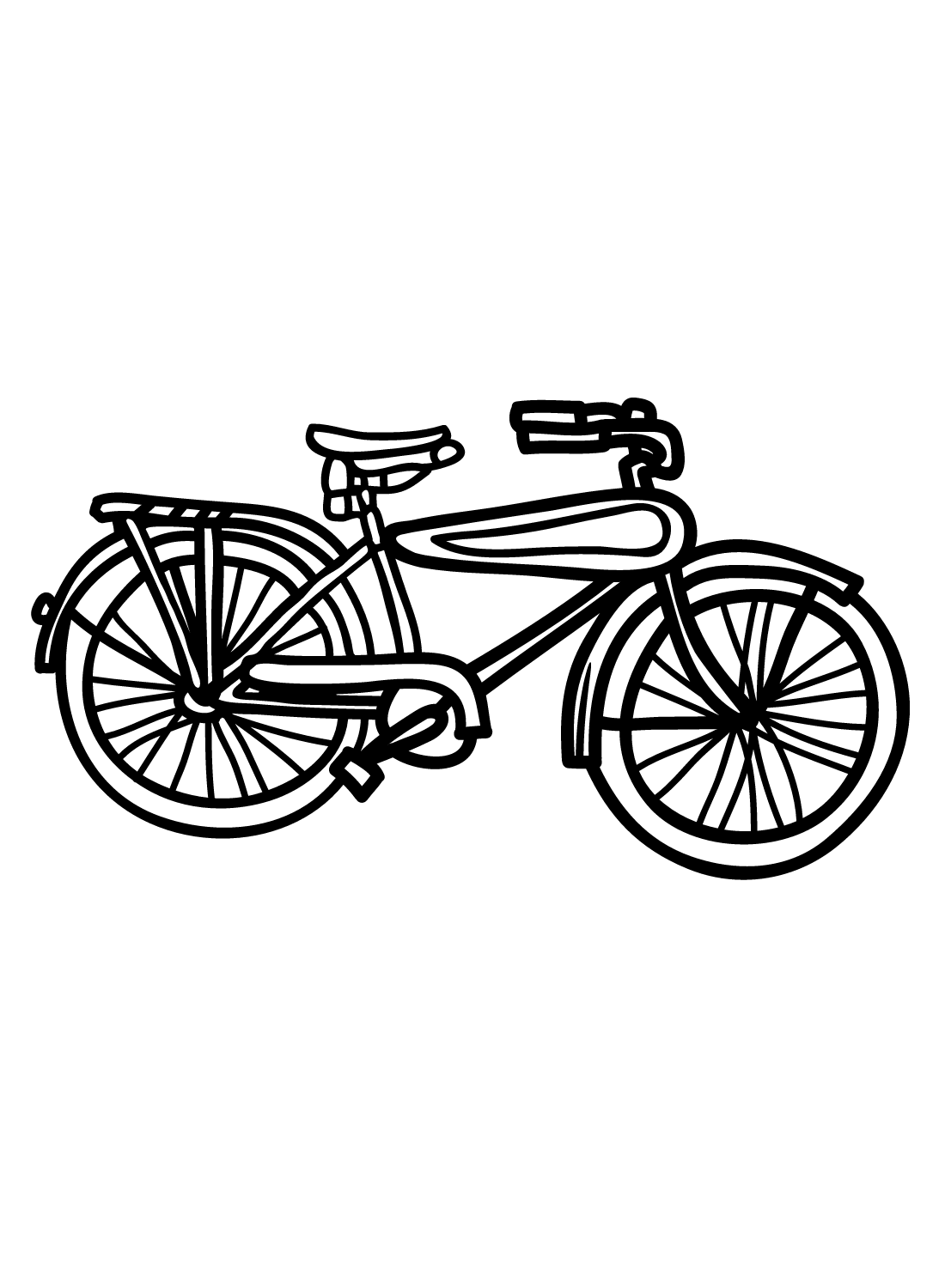 Bicicleta imprimível de bicicleta