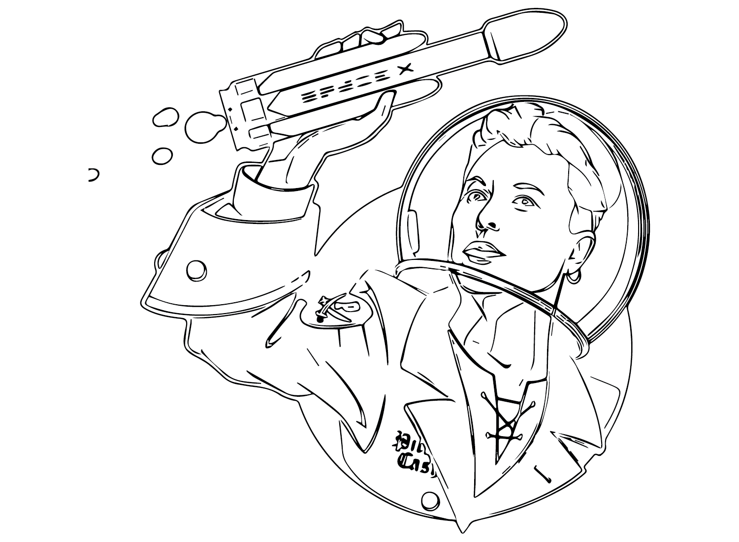 Printable Elon Musk Coloring Pages