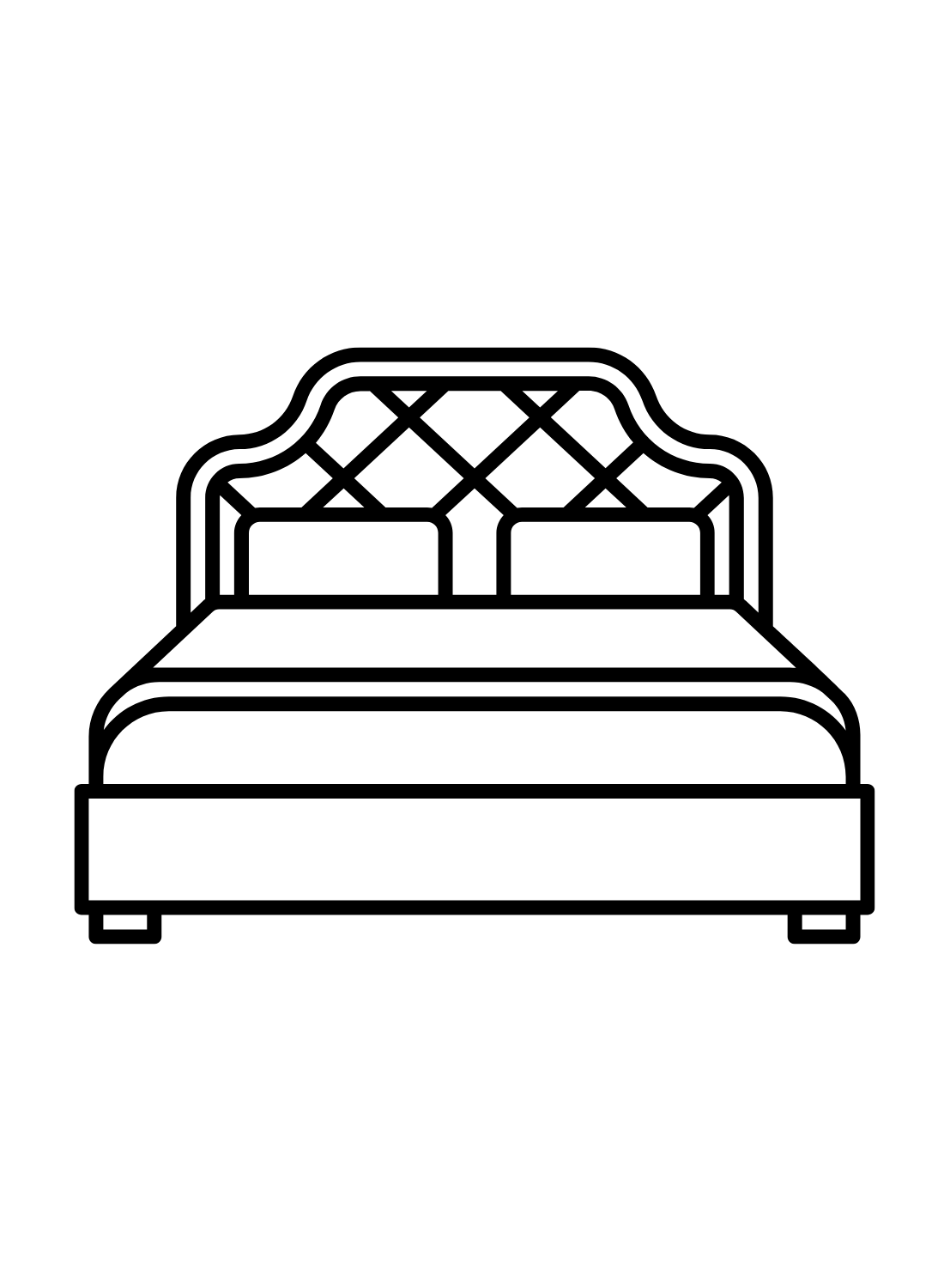 Кровать размера «queen-size» с кровати