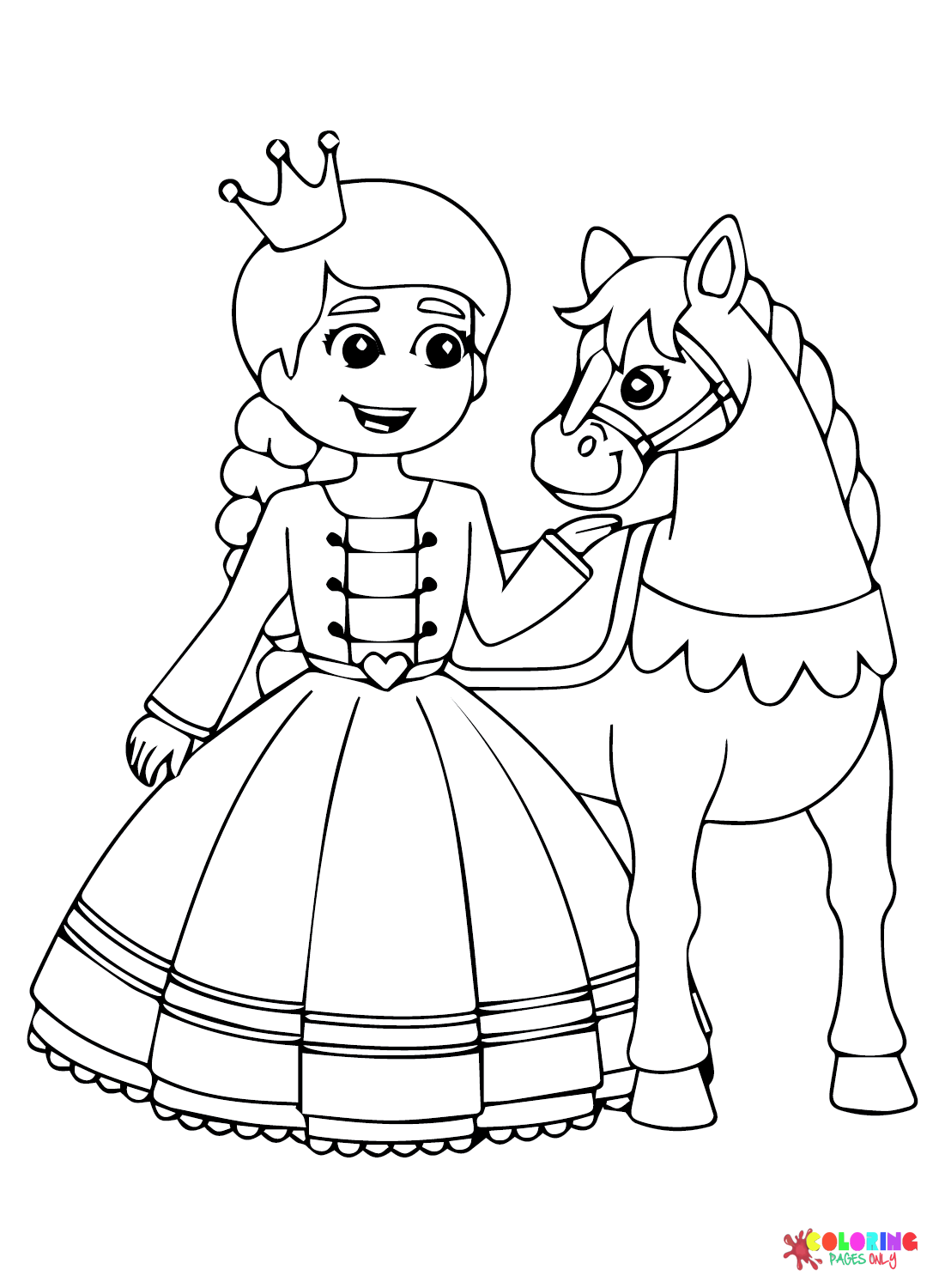 Regina con cavallo da Regina