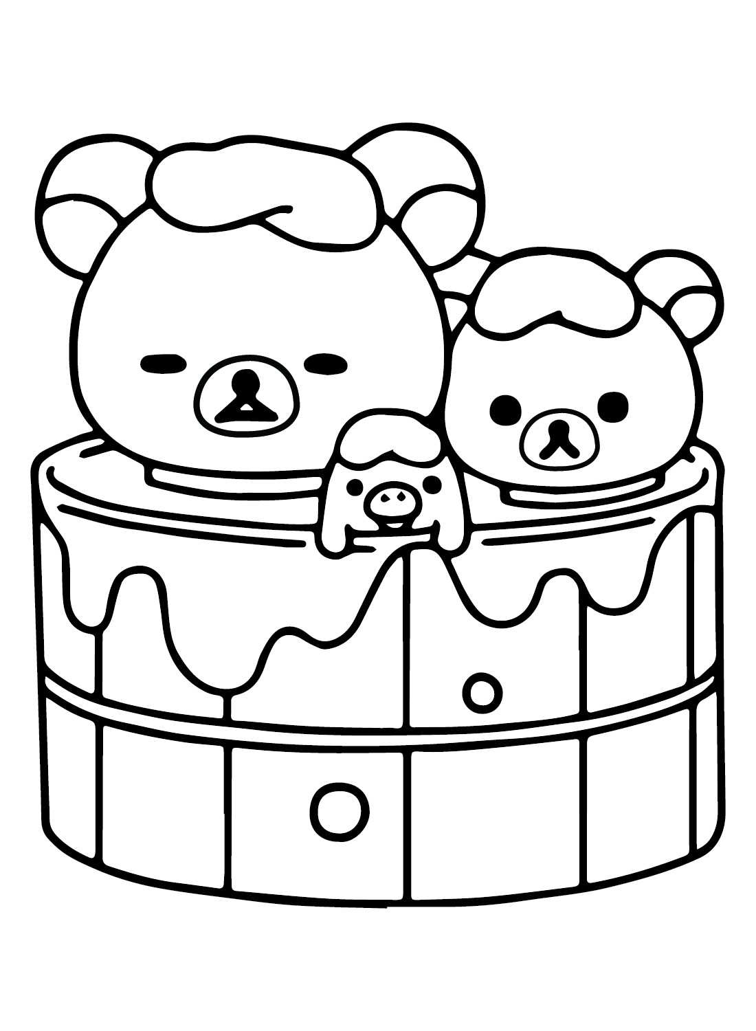 Rilakkuma Pixel Art