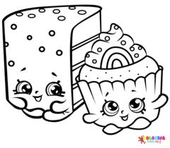 Shopkins Coloring Pages