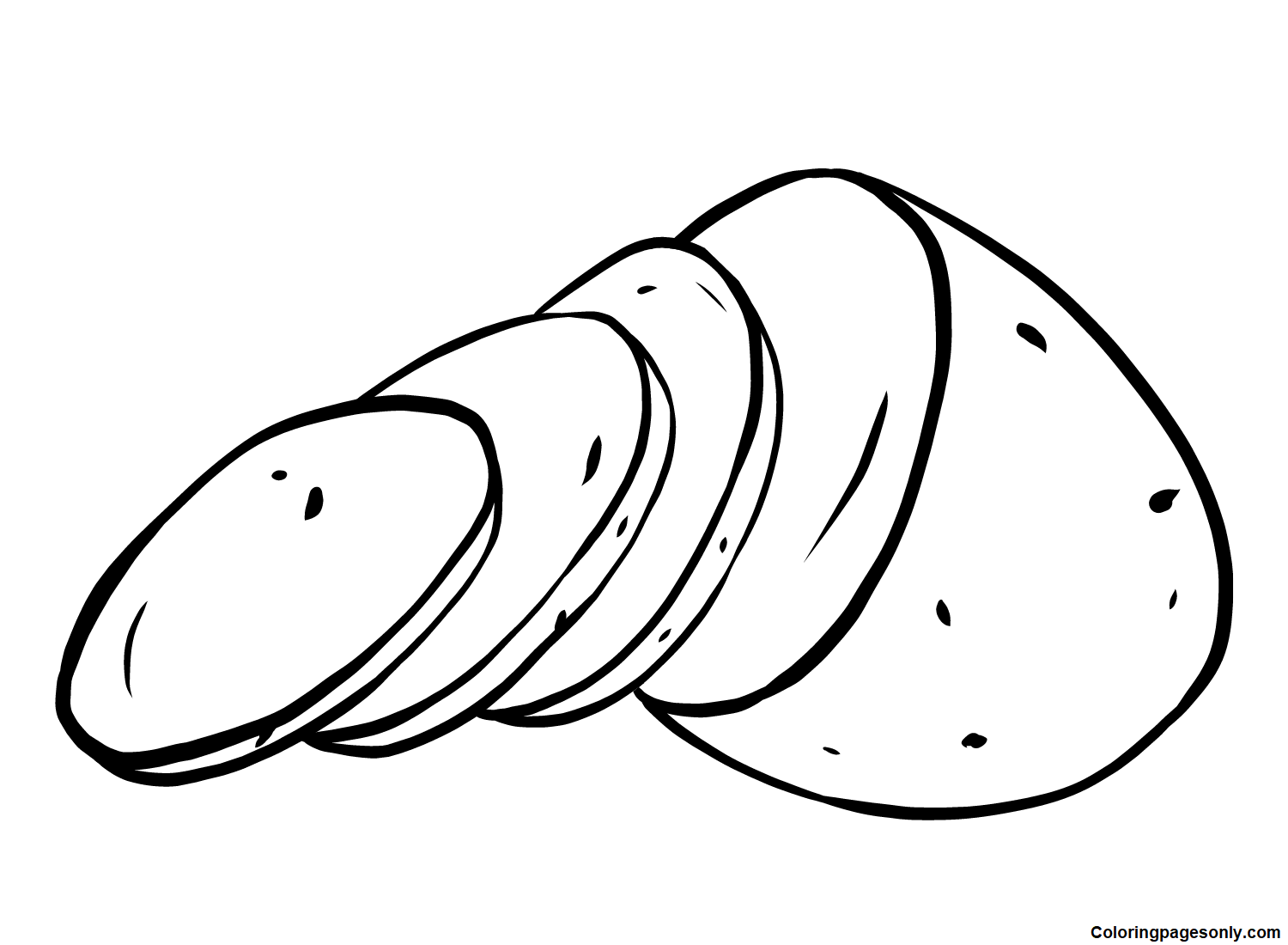 Sliced Potato from Potato