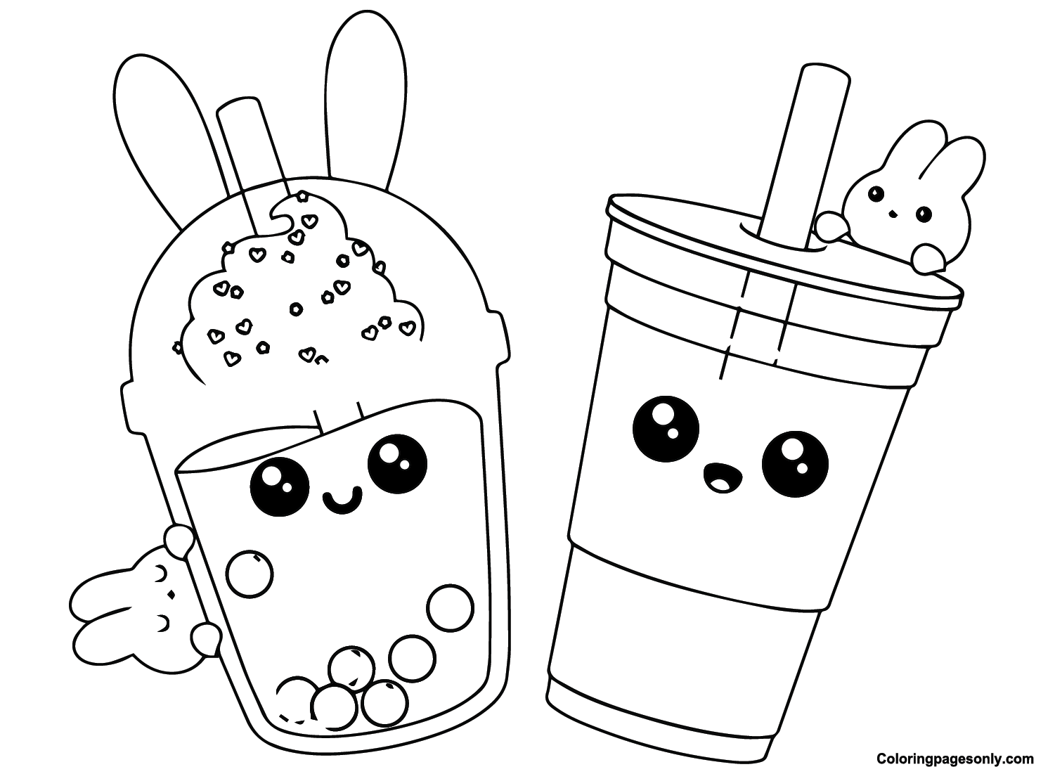 starbucks coloring page pdf