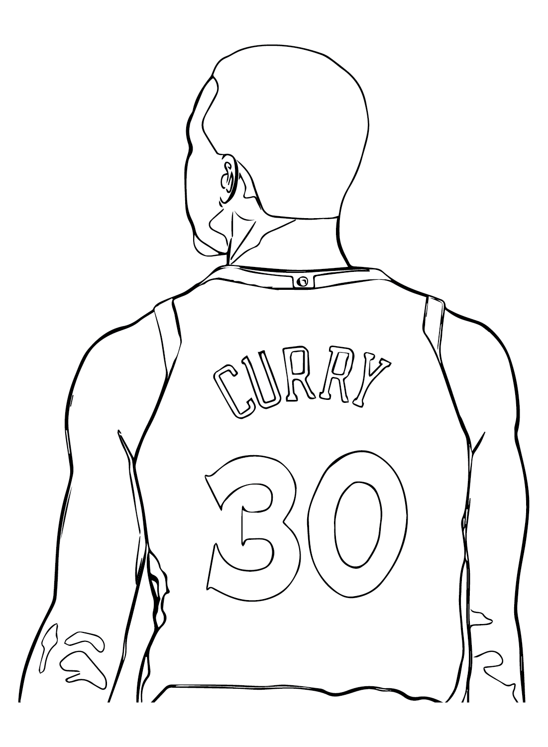 Stephen Curry Coloring Pages - Free Printable Coloring Pages