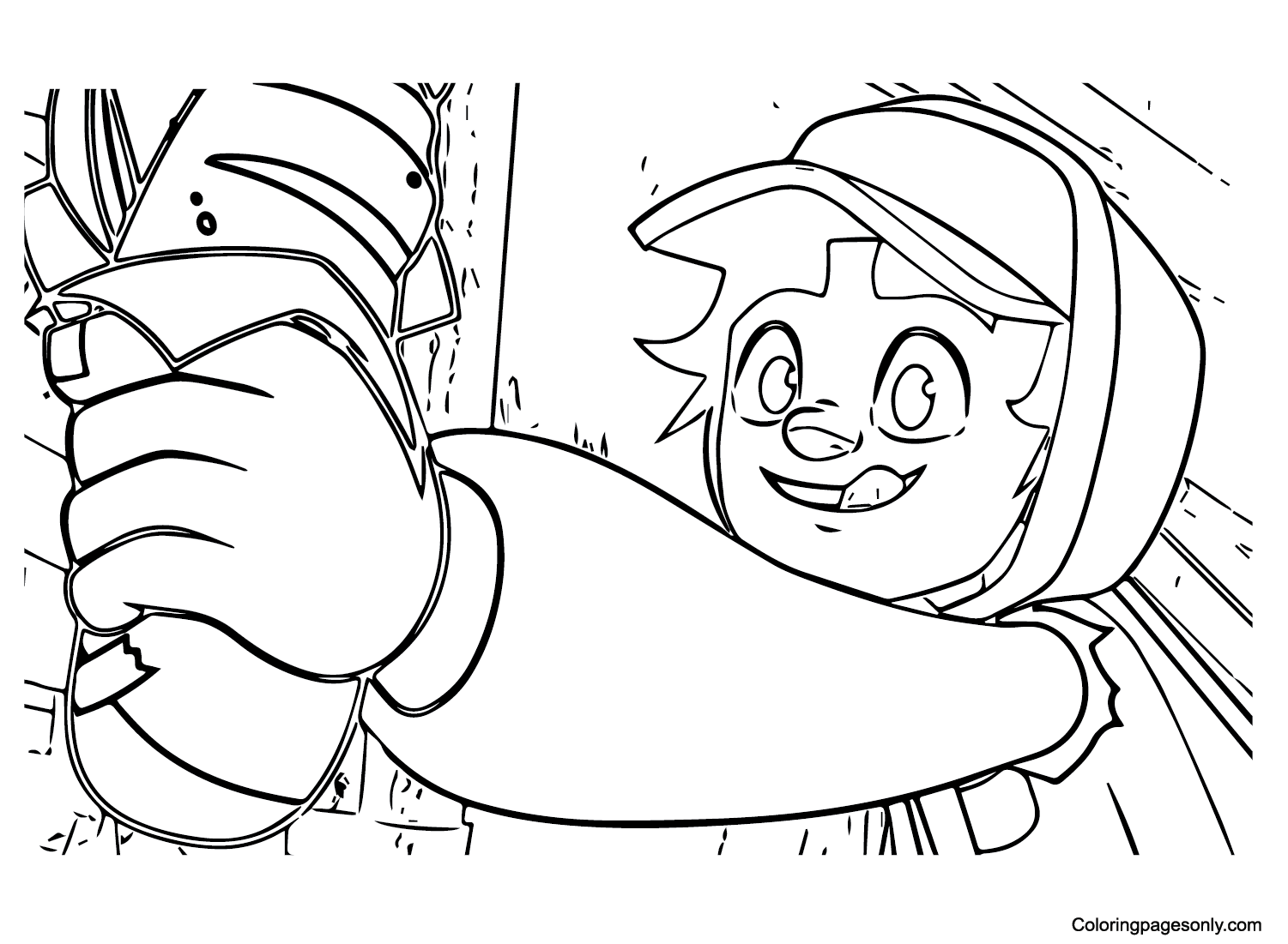 Subway Surfers Pictures Coloring Page