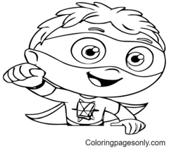Super Why Coloring Pages