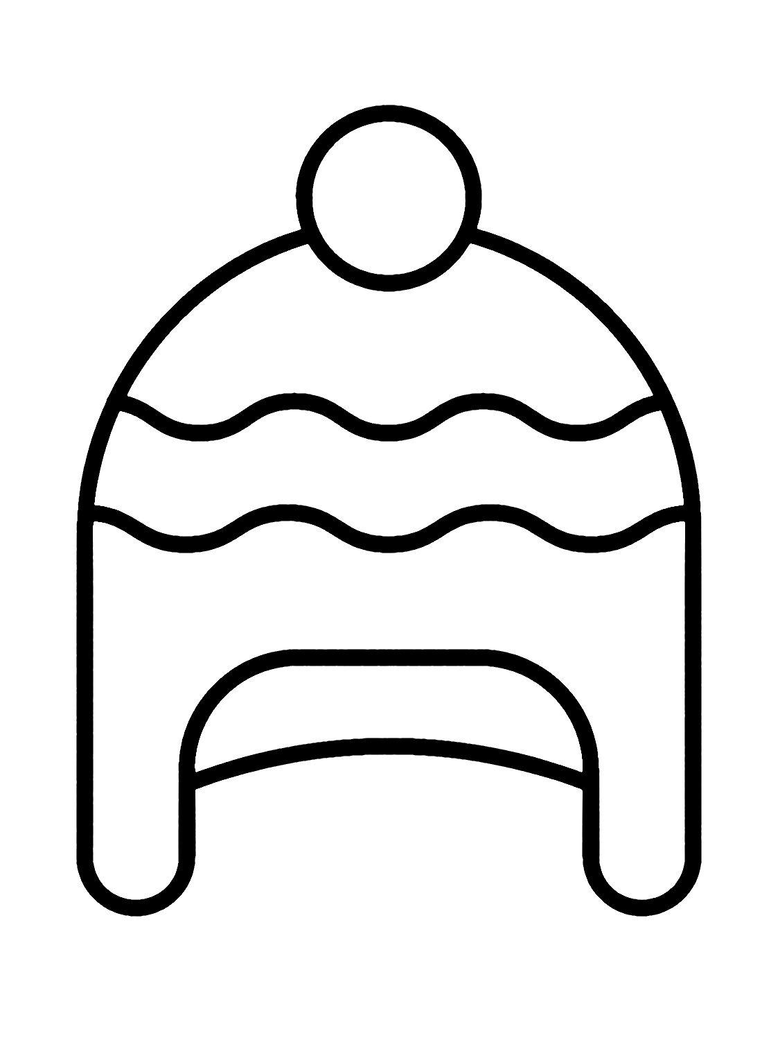 Chapéu de inverno de chapéu
