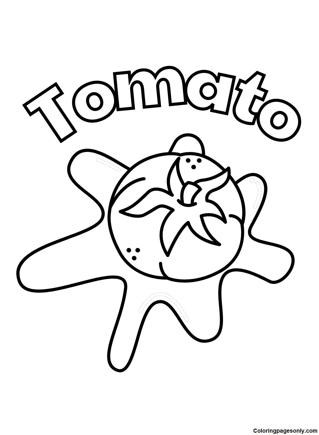 tomate imprimible de tomate