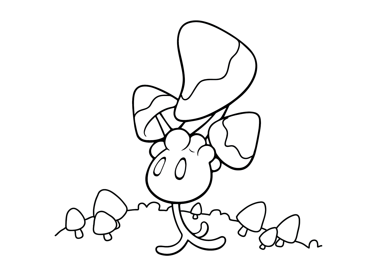 Adorable Morelull Coloring Page