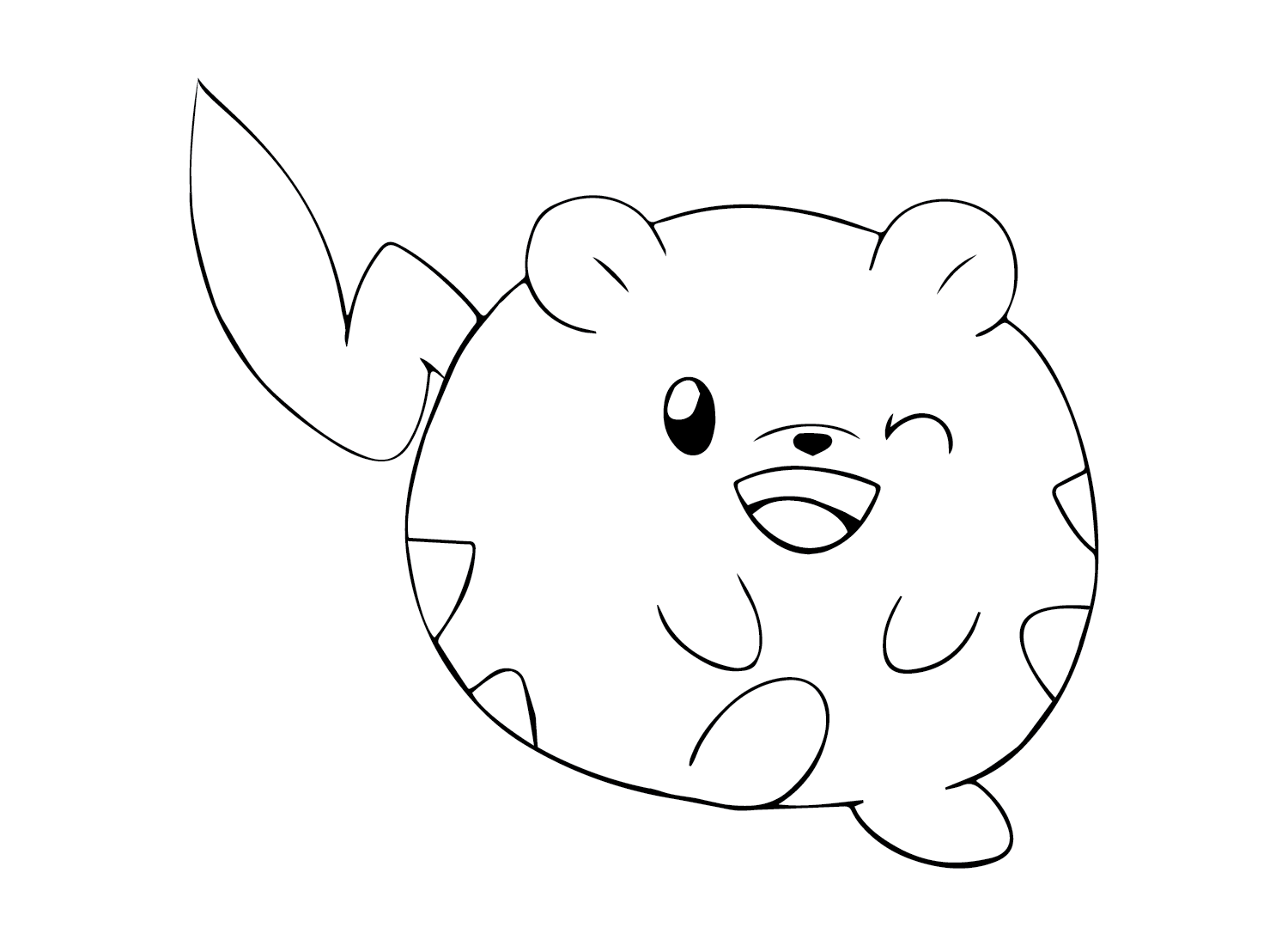 32 Togedemaru Coloring Pages - ColoringPagesOnly.com