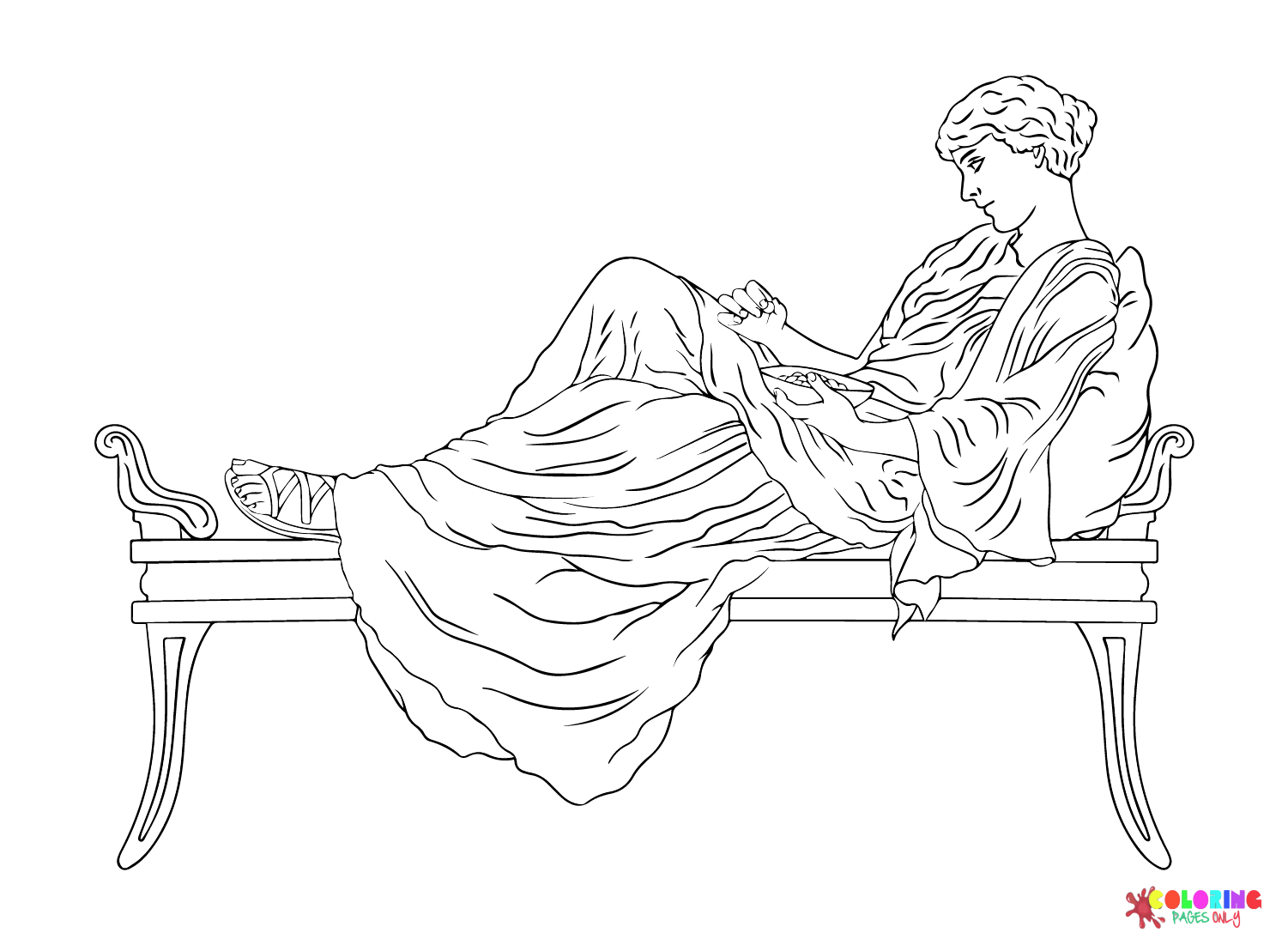 Ancient Rome and Roman Empire color Sheets Coloring Page
