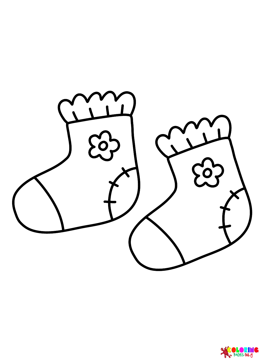 Детские носки из носков