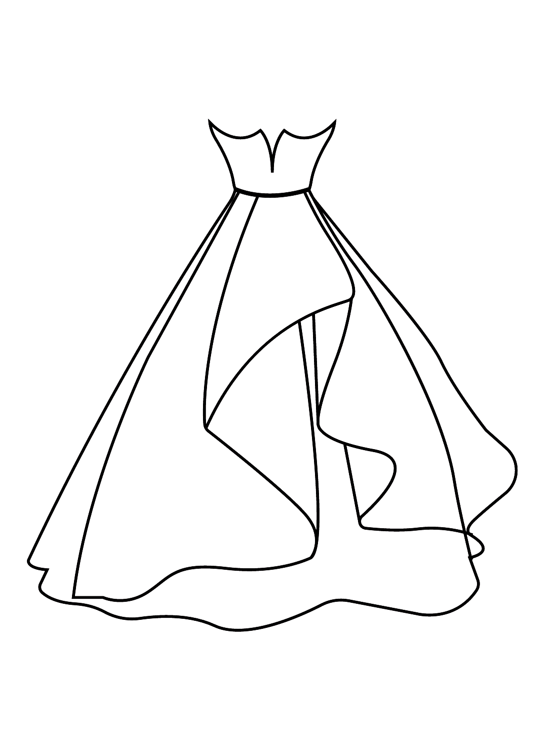 Lindo vestido de noiva de Vestido de noiva