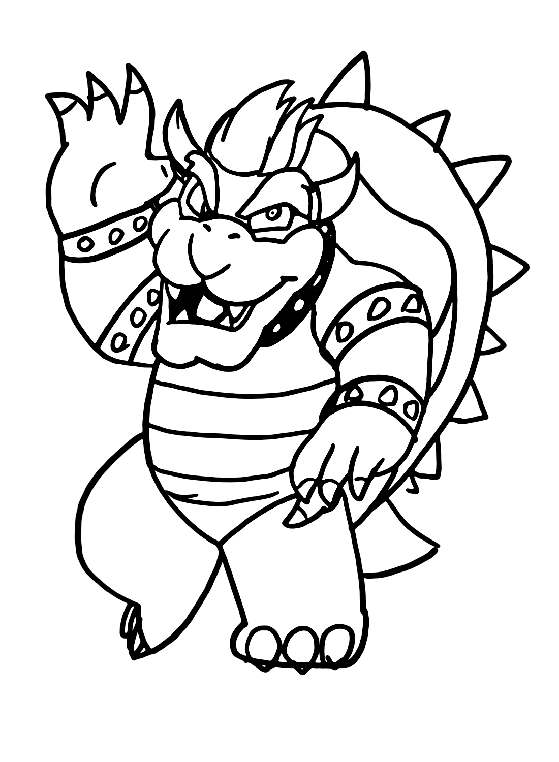 Bowser Mario Printable from Bowser