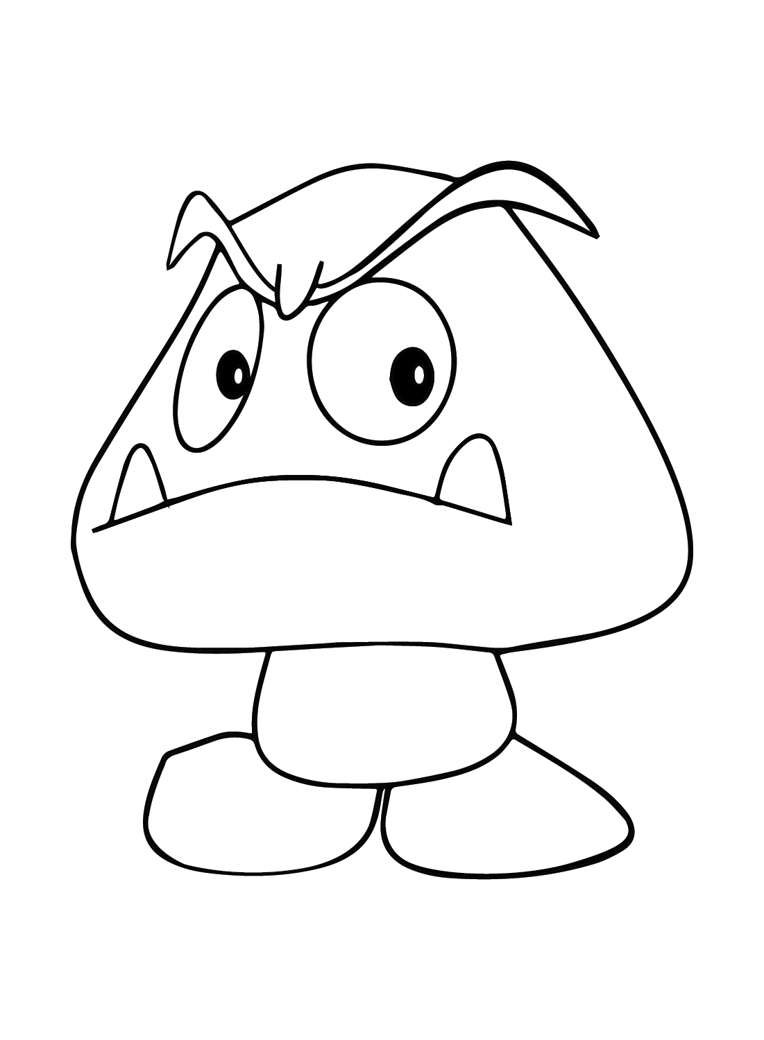 Charakter Goomba aus Goomba