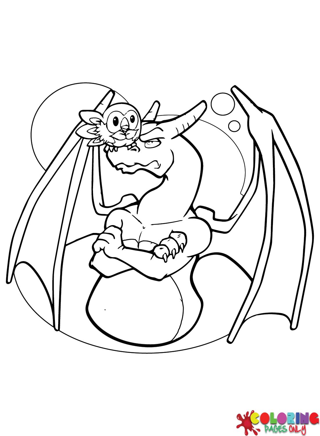 Charizard Drawing Coloring Pages