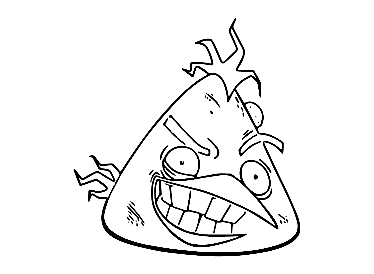 Chuck Injured Coloring Page