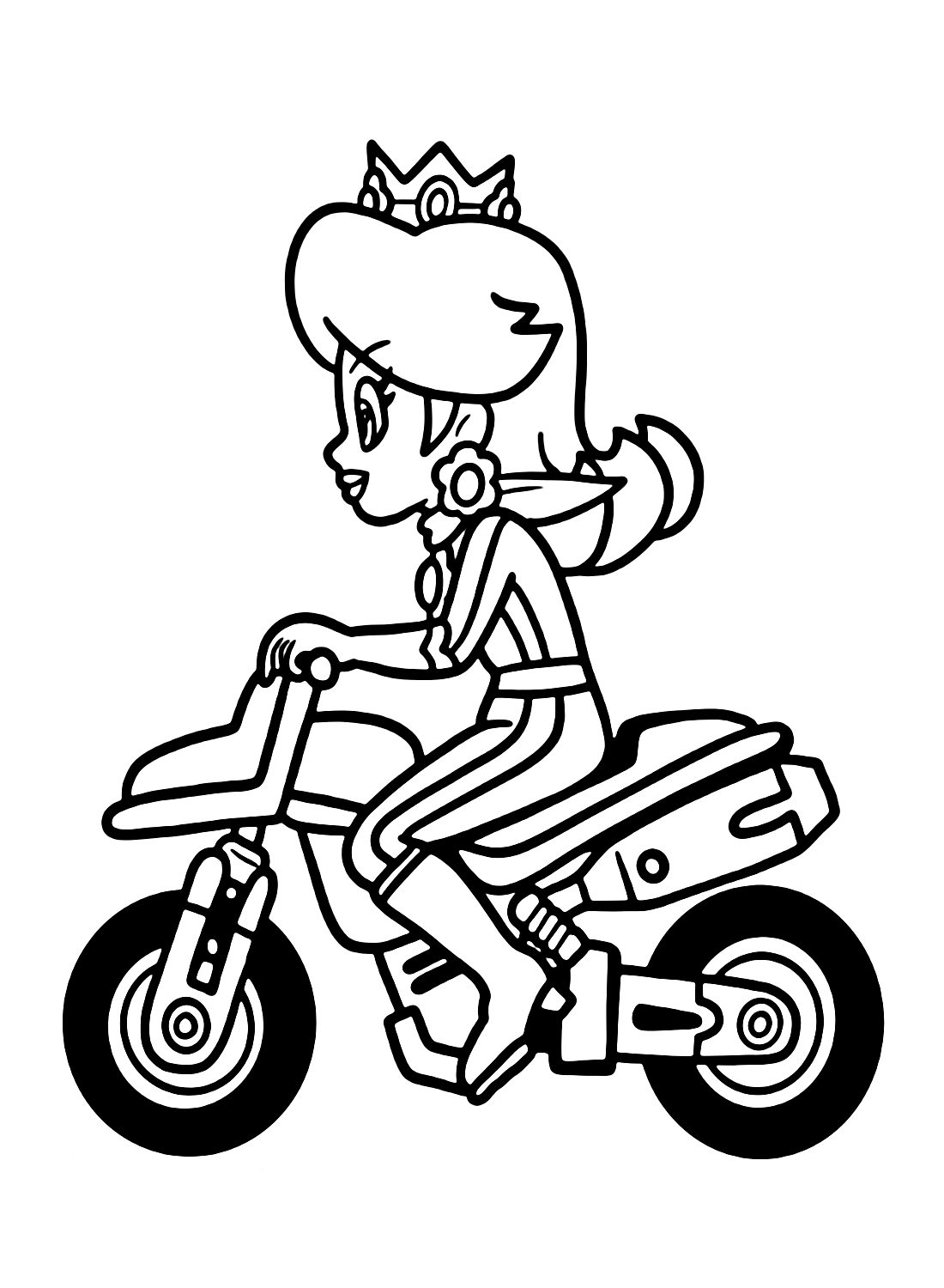 La genial princesa Daisy de Mario Kart
