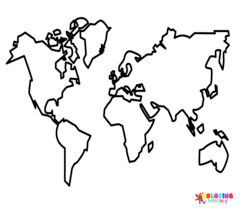 Countries & Cultures Coloring Pages