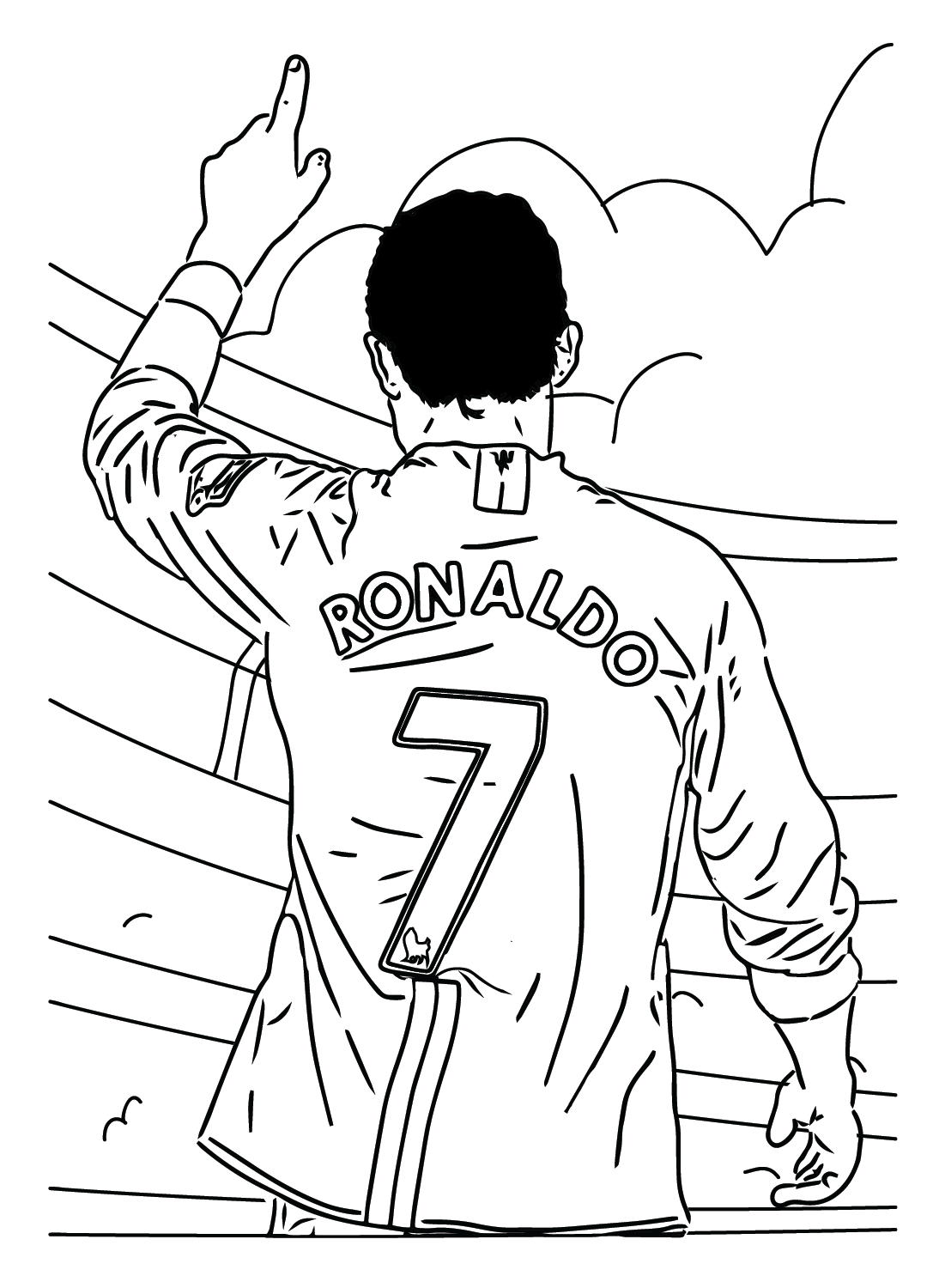 Cristiano Ronaldo Printable Printable Free Templates
