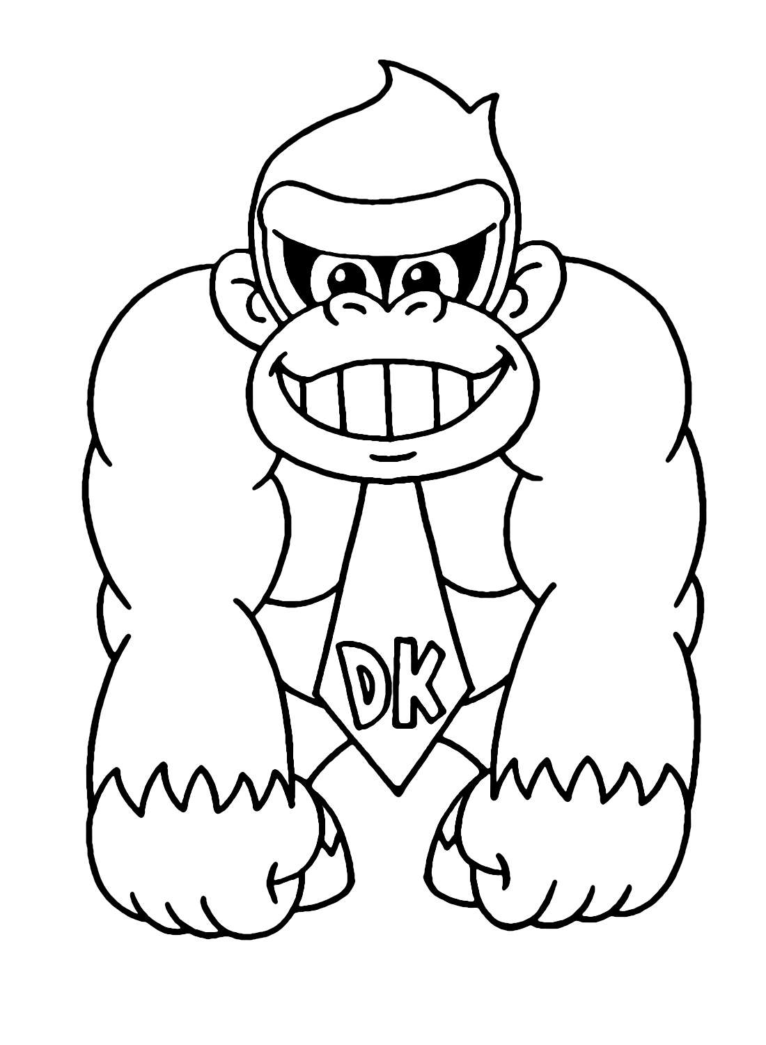 Cute Donkey Kong from Donkey Kong