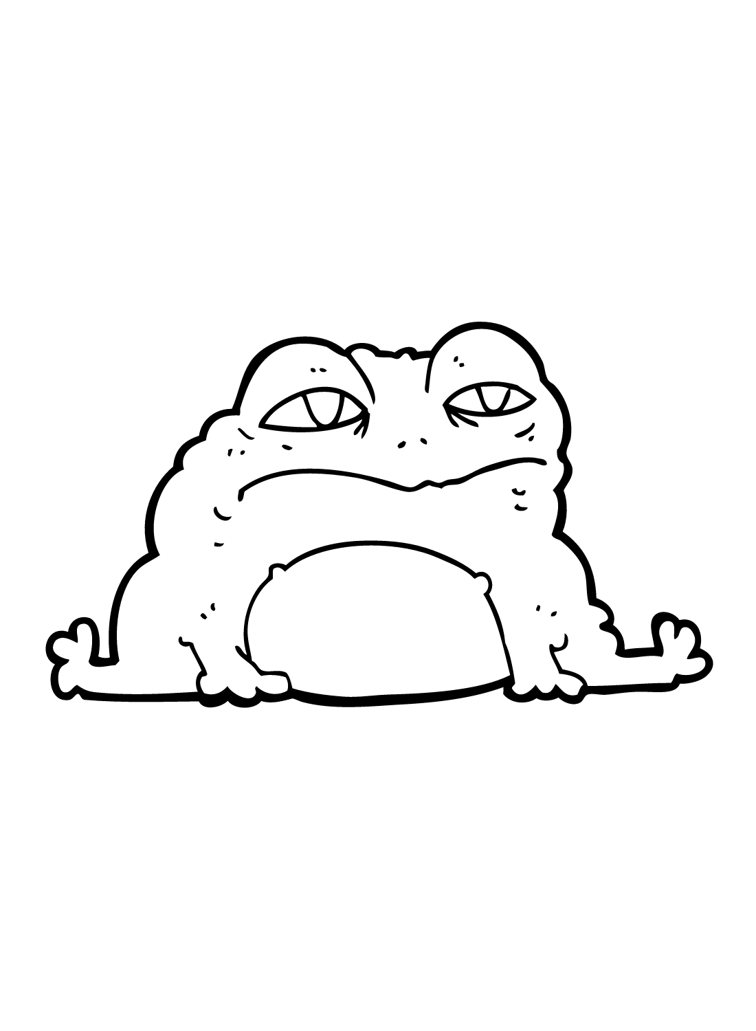 Crapaud mignon de Toad