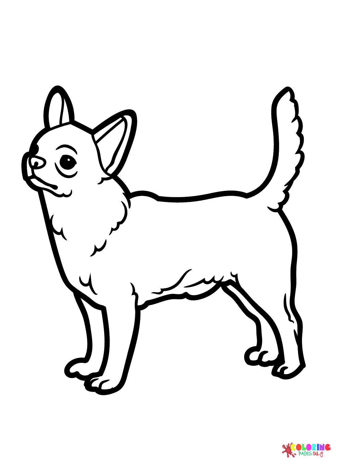 Chihuahua Dog Coloring Pages - Free Printable Coloring Pages