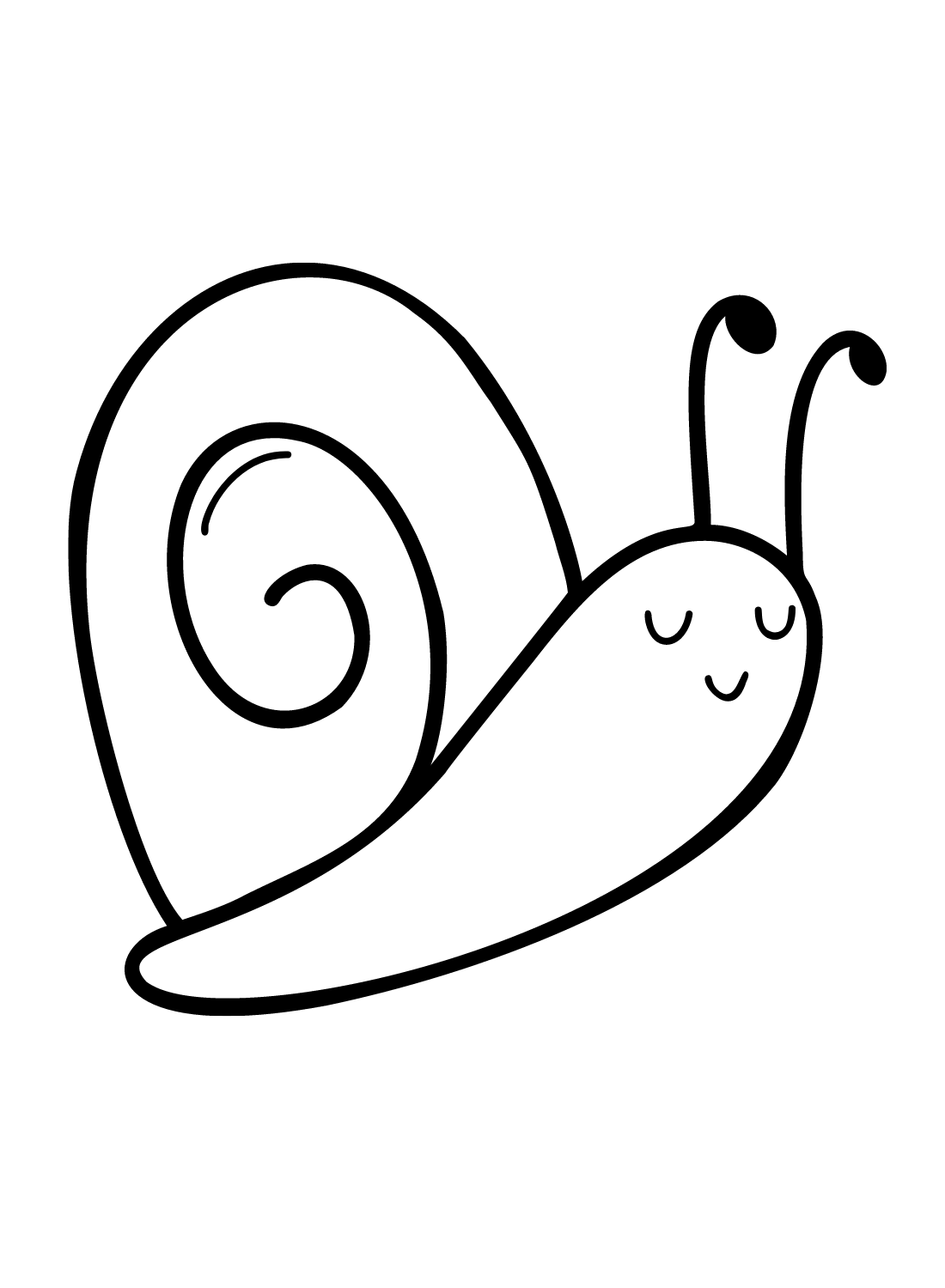 Dessiner un escargot à partir d'un escargot