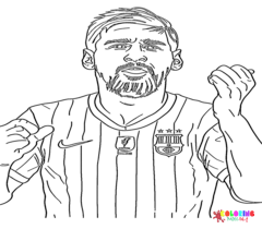 Famous Soccer Players Coloring Pages - Free Printable Coloring Pages