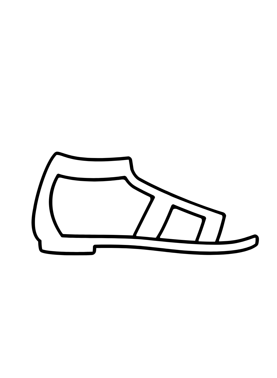 Flache Sandalen von Sandalen