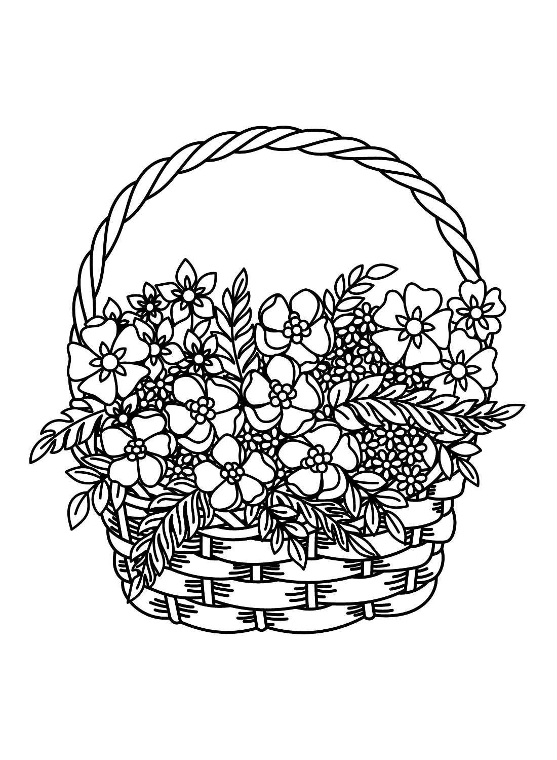 Cesta de flores gratis de Flower Basket