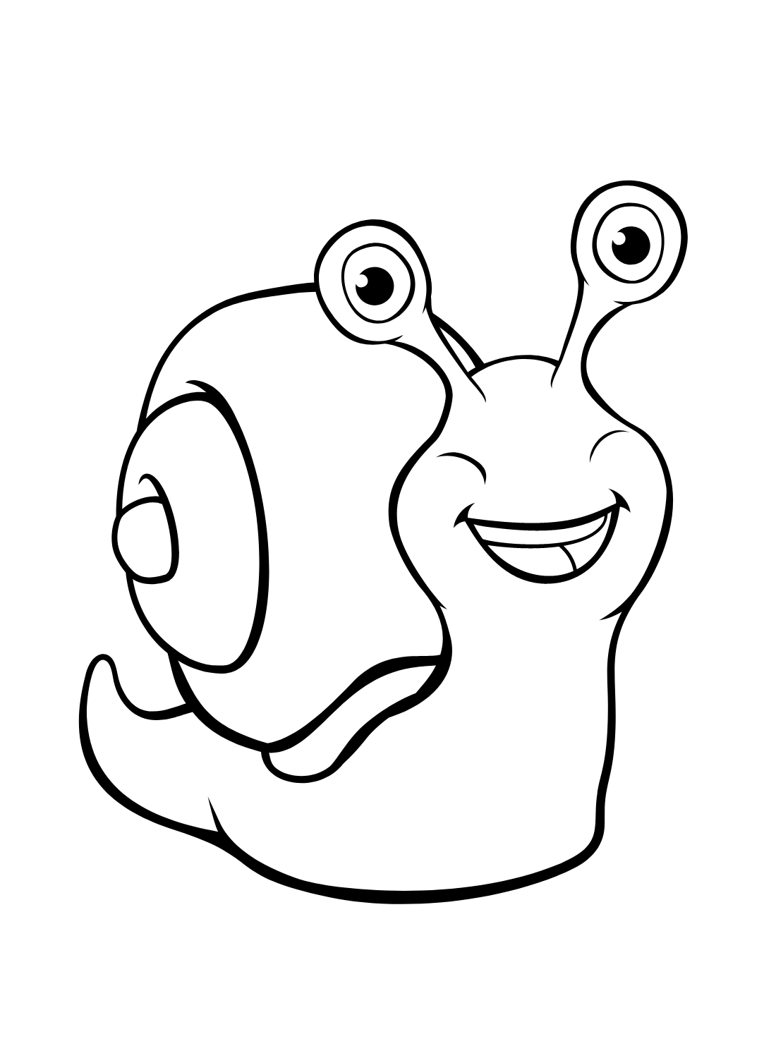Escargot drôle pour les enfants de Snail