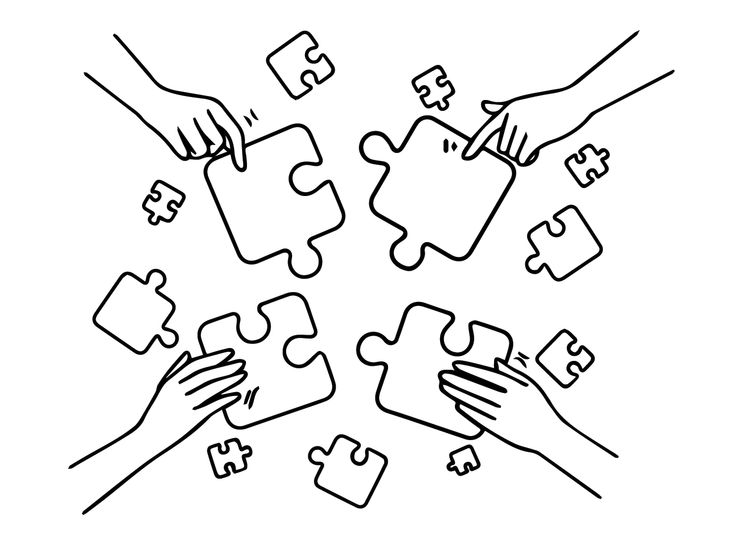 Games Jigsaw Puzzle Coloring Page