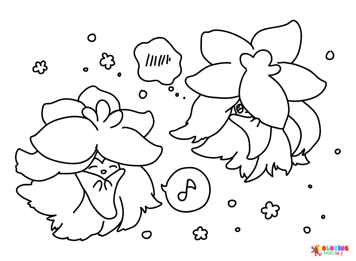 Gossifleur to Print Coloring Page
