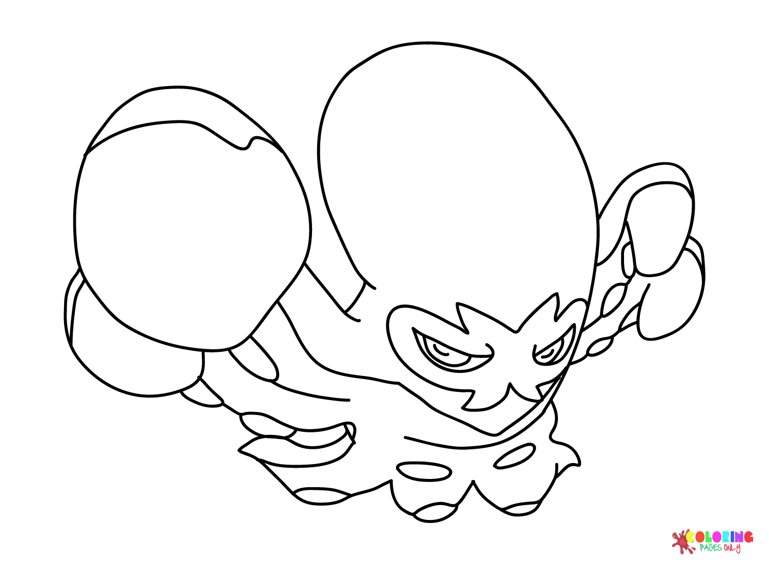 Grapploct Attack Coloring Page