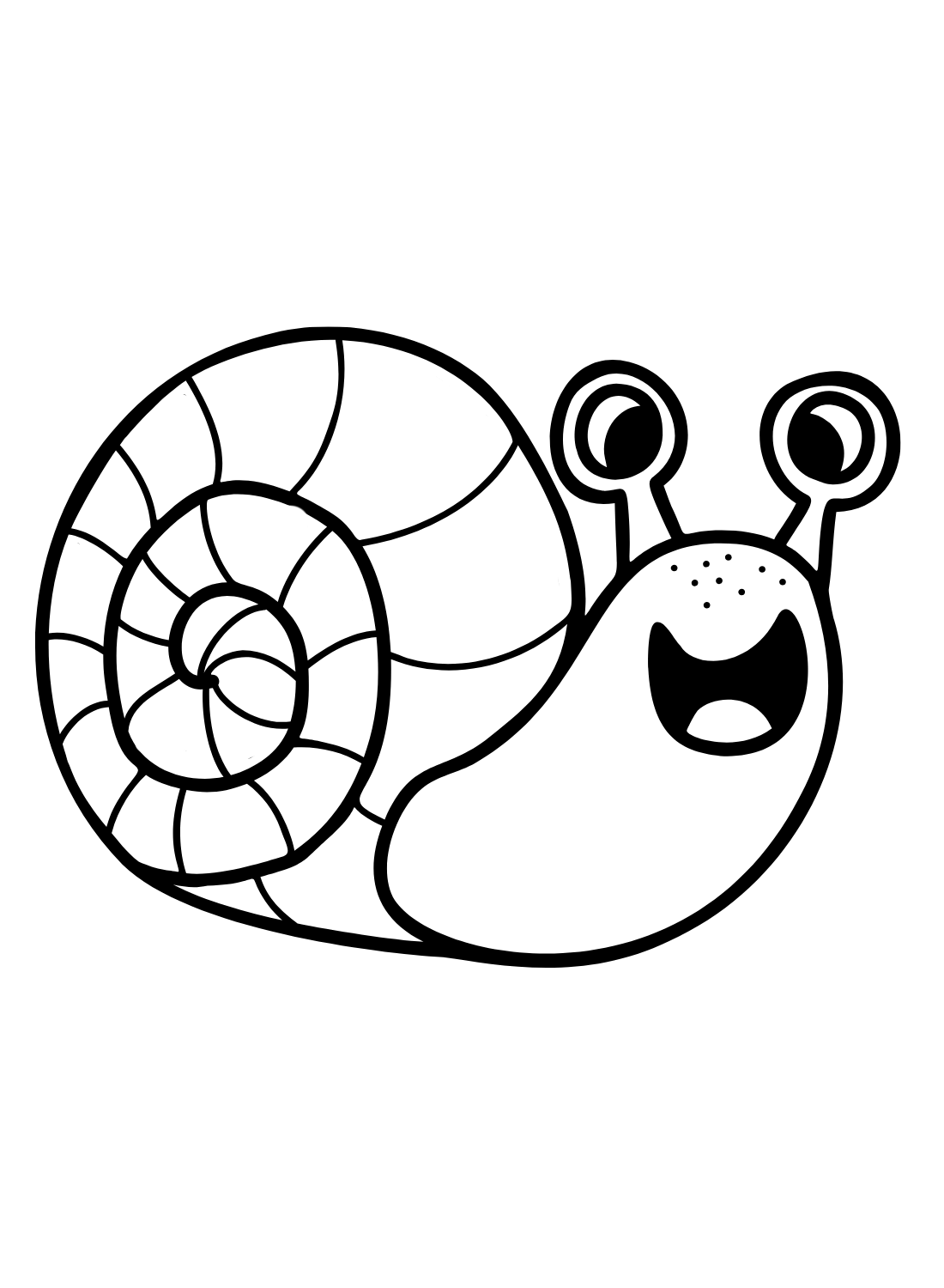 Joyeux escargot de Snail