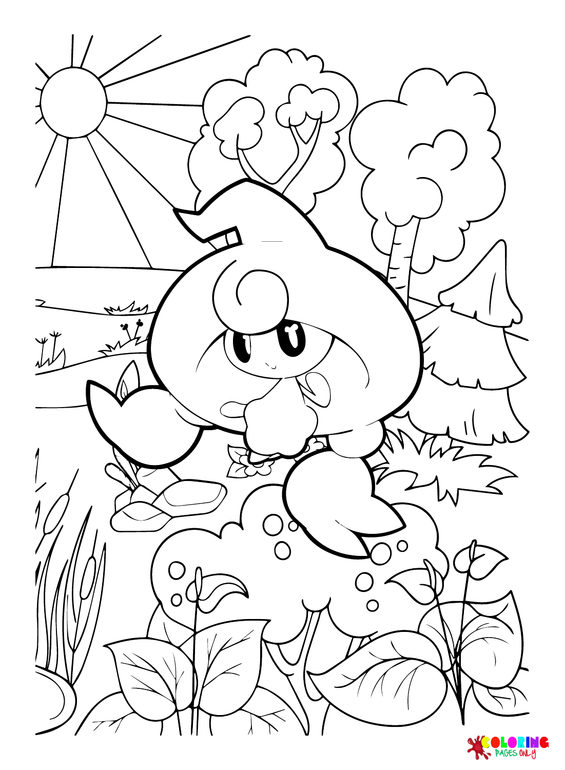 Hattrem Lovely Coloring Page
