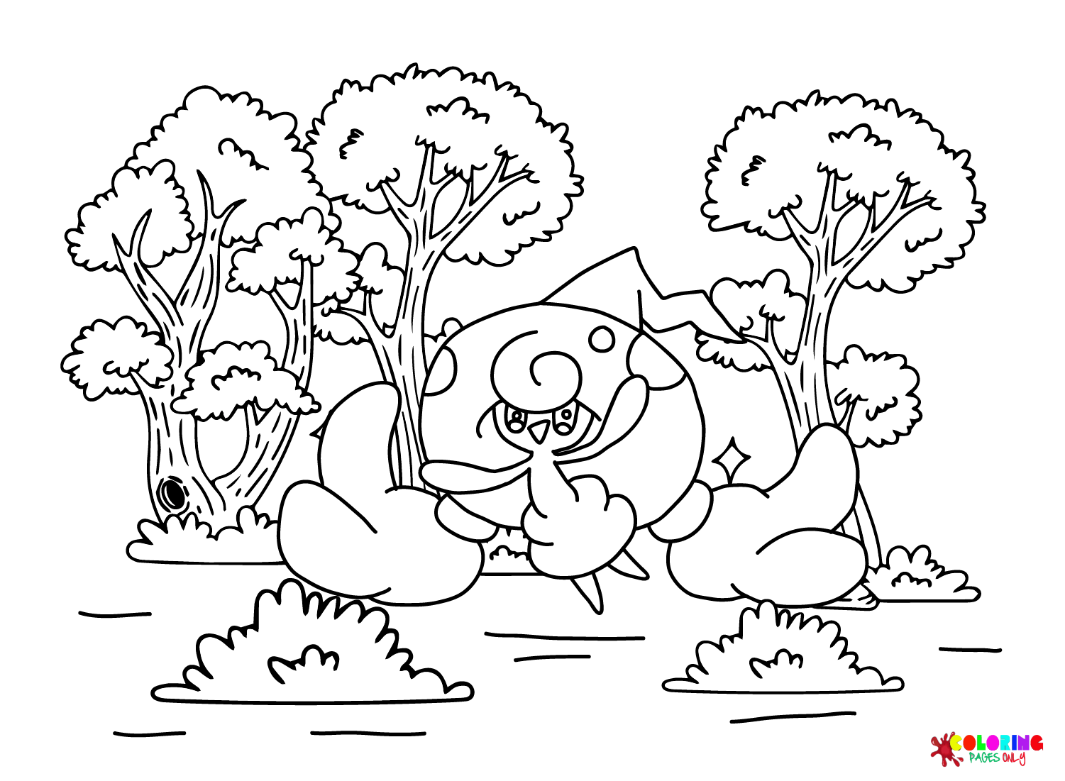 Hattrem to Print Coloring Page