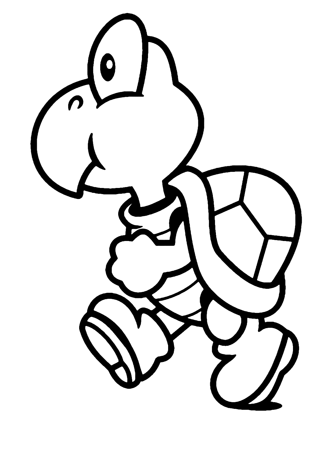 Images Koopa Troopa Coloring Page