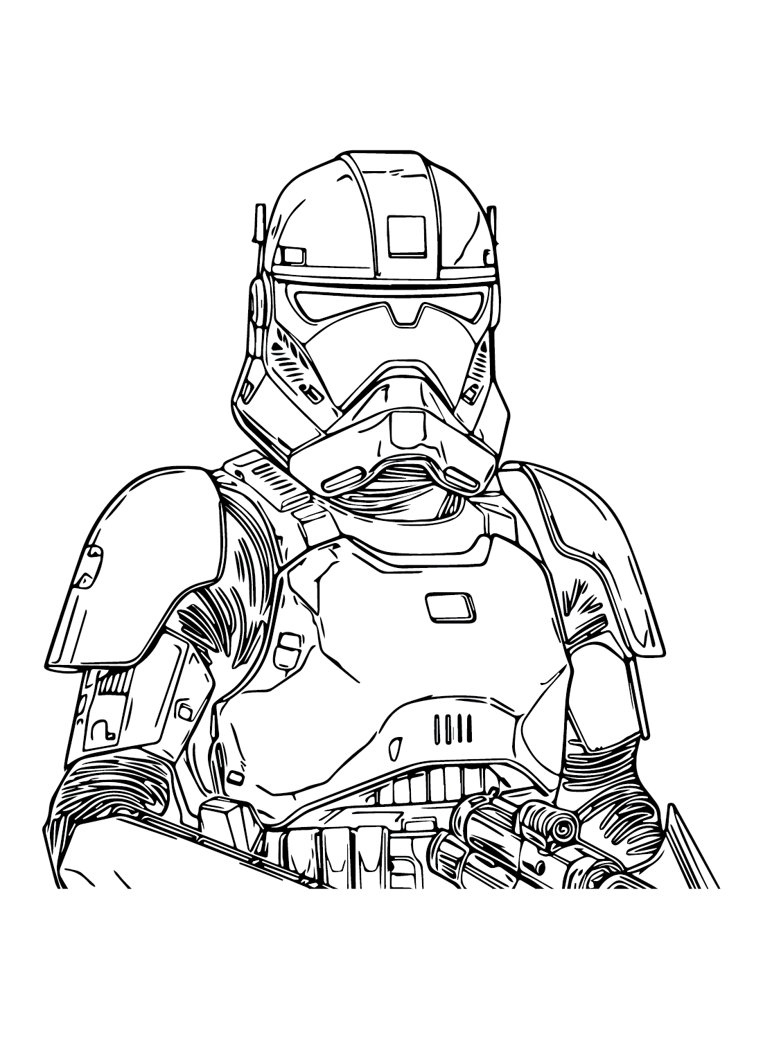 Images Shock Trooper Coloring Page