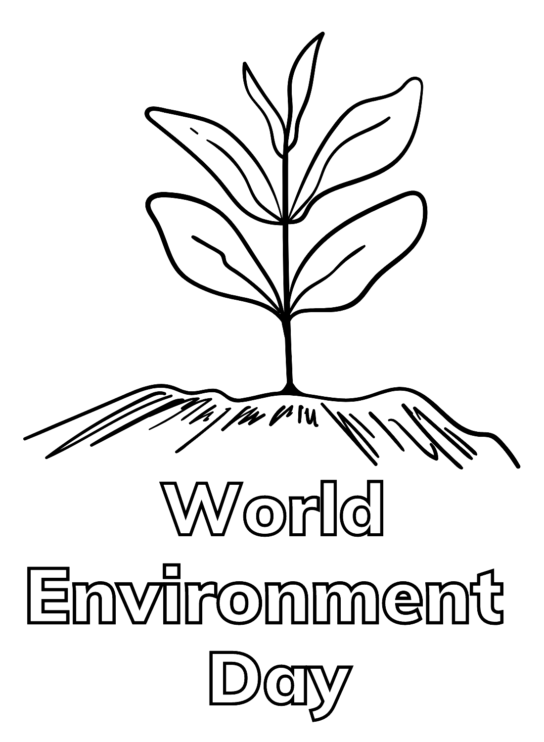 Images World Environment Day Coloring Page