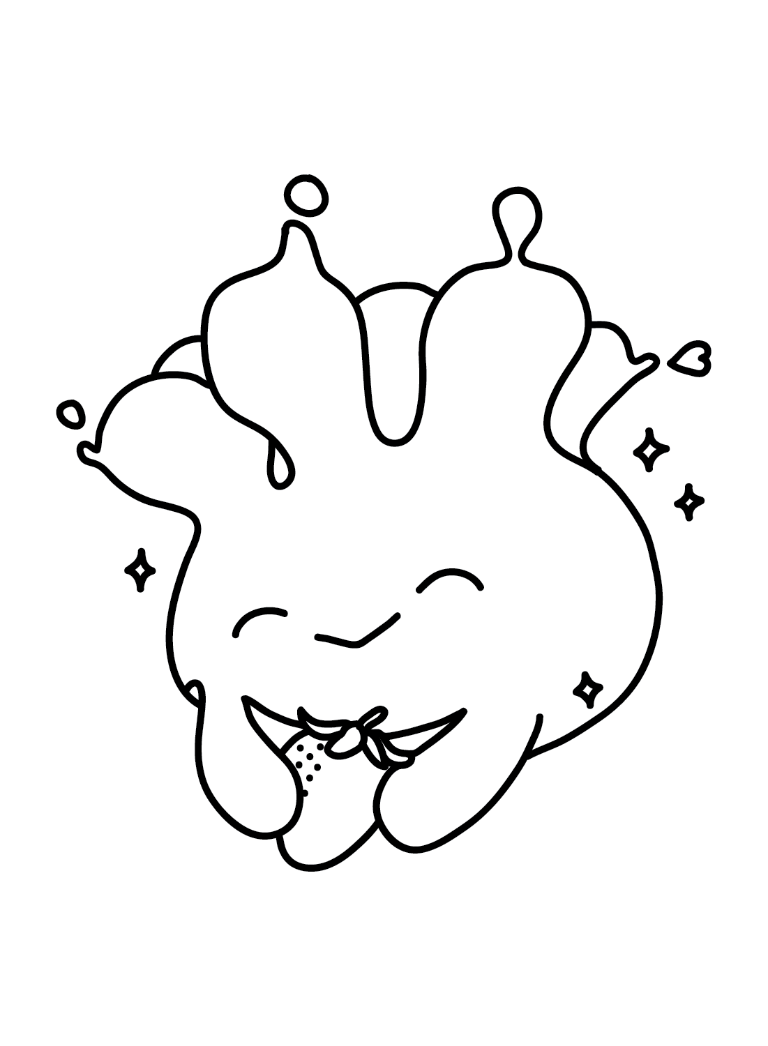Kawaii Milcery Coloring Page