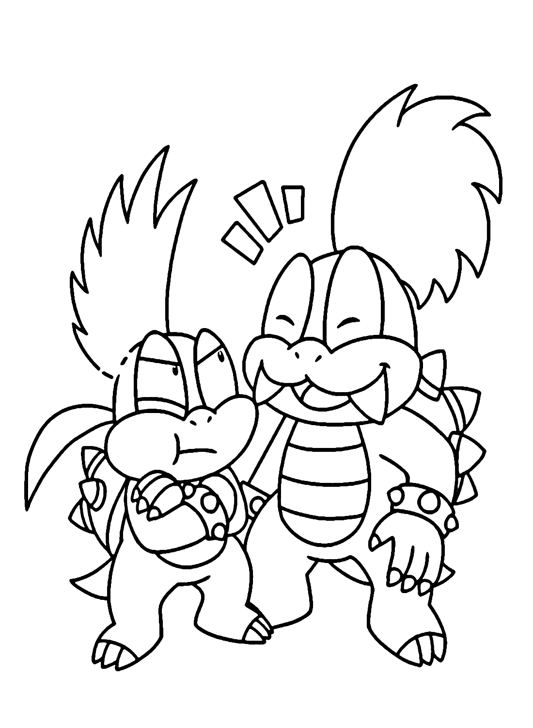 Dibujos animados de Koopalings de Koopalings