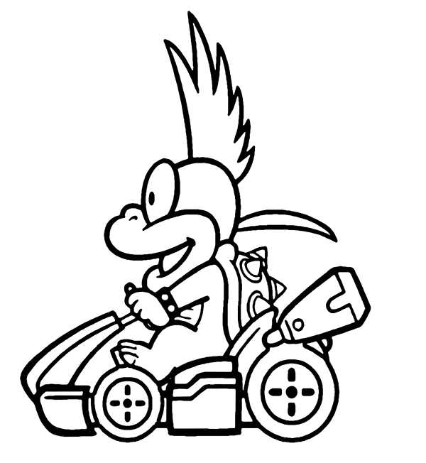 Lemmy Koopa Mario Kart