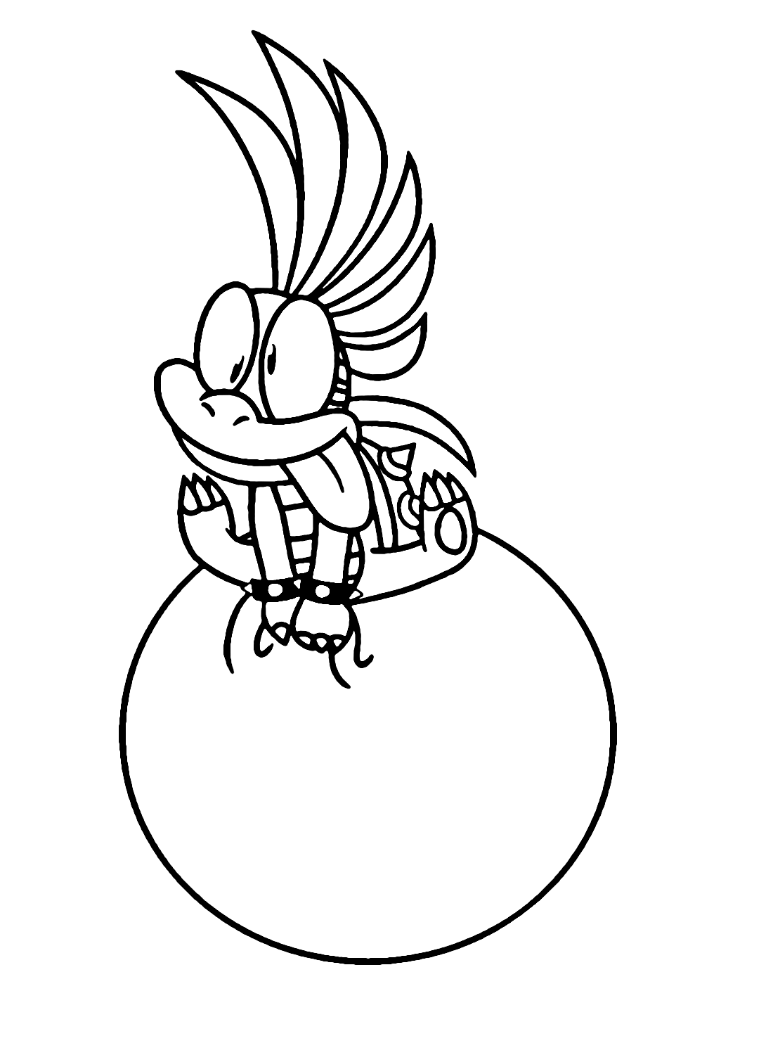 Lemmy Koopa Coloring Pages