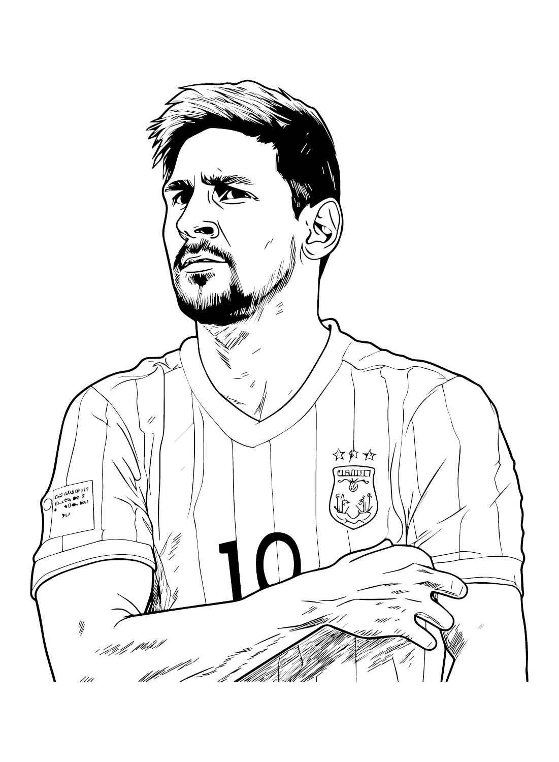 Lionel Messi World Cup Coloring Pages Lionel Messi Coloring Pages Coloring Pages For Kids 