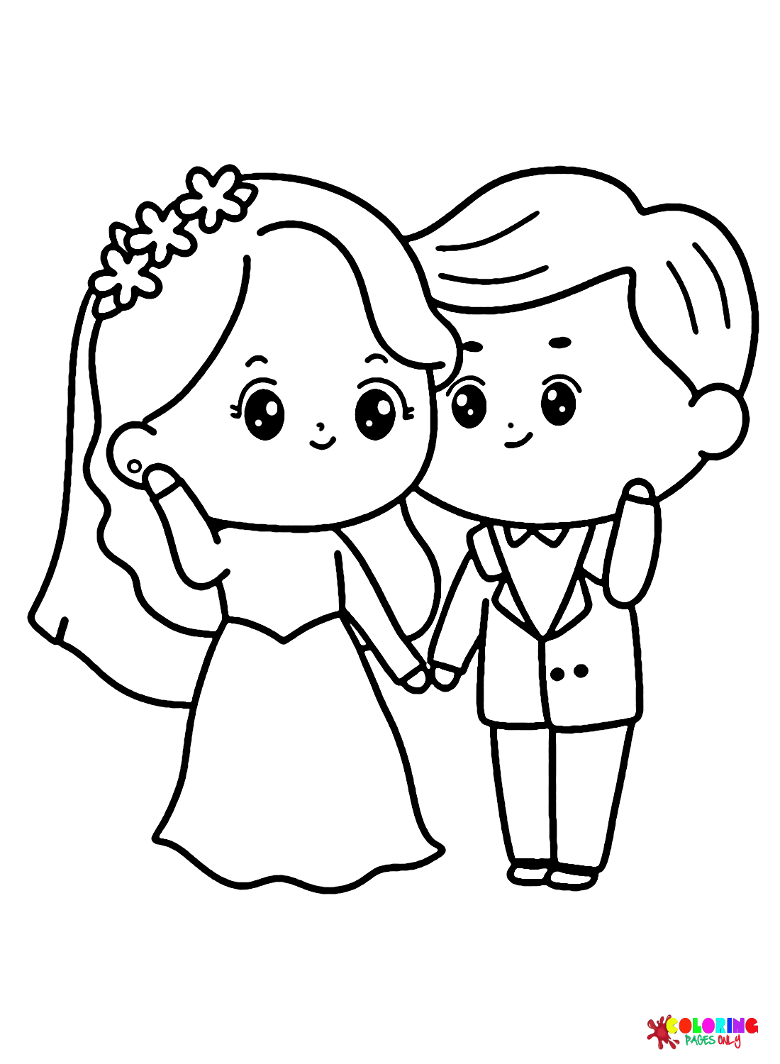 M s De 20 P ginas Para Colorear De Novios PDF Imprimible Gratis Y Para 