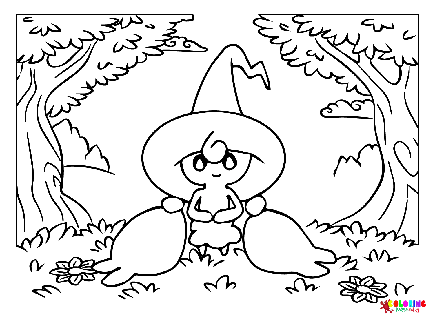 Lovely Hattrem Coloring Page