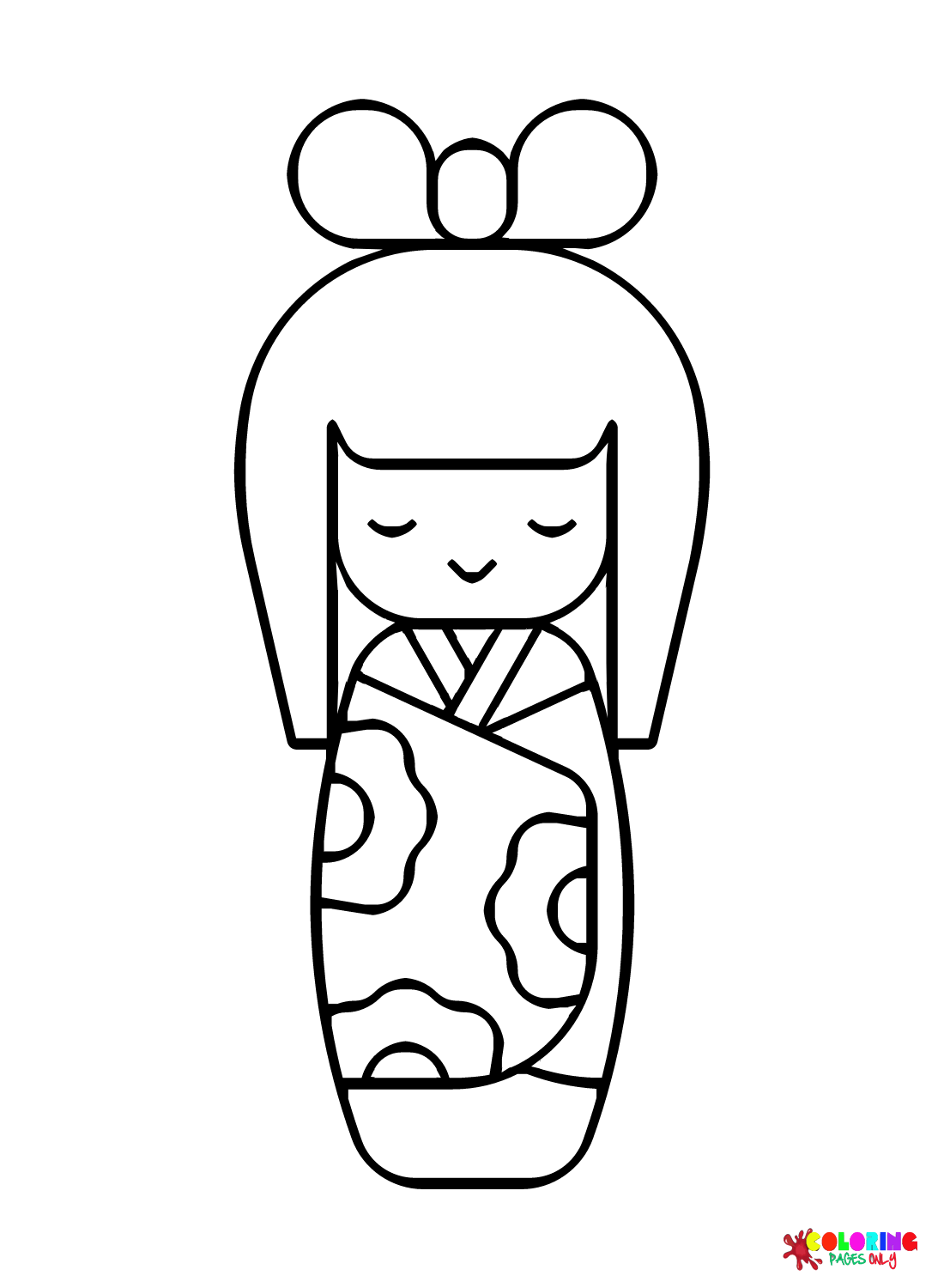 Lovely Kokeshi Doll from Kokeshi Doll